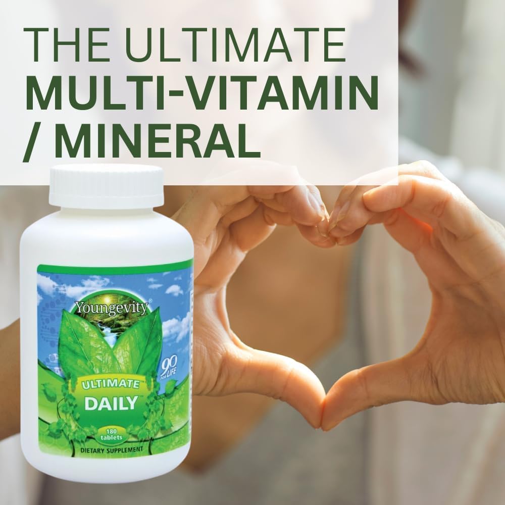 Youngevity Ultimate Daily Capsules 180 Count (Pack of 2) - OmniHealth US