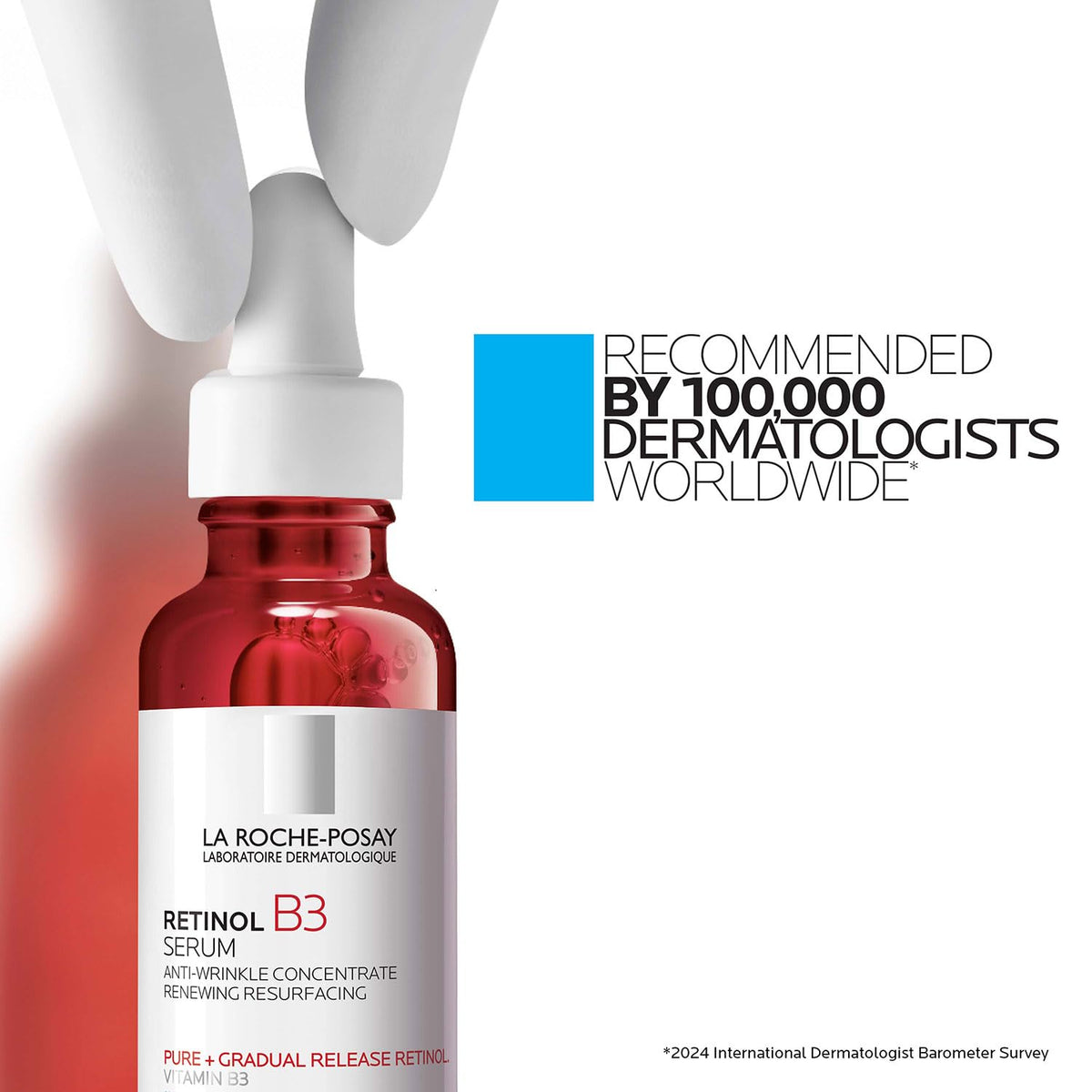 La Roche-Posay Pure Retinol Face Serum with Vitamin B3, Anti Aging Face Serum for Lines, OmniHealth US