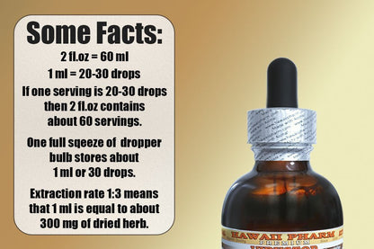 Wild Yam Liquid Extract, Wild Yam (Dioscorea Villosa) Tincture 2x32 oz HawaiiPharmBuy Supplements Australia