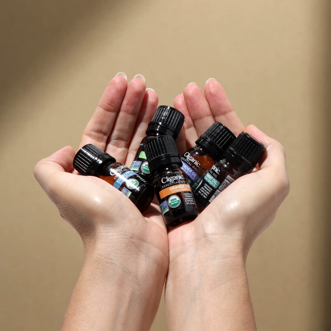 Cliganic Organic Peppermint Essential Oil - 100% Pure Natural for Aromatherapy Diffuser CliganicBuy Supplements Australia