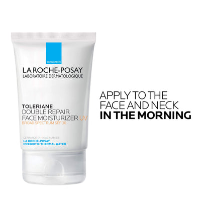 La Roche-Posay Toleriane Double Repair UV SPF Moisturizer for Face, Daily Facial Moisturizer with Sunscreen SPF 30 - OmniHealth US