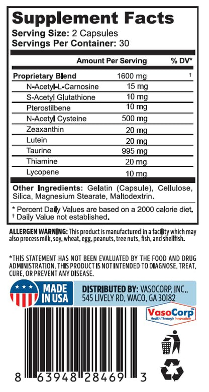 NeuropAWAY Eye Support 60CT NeuropAWAYBuy Supplements Australia