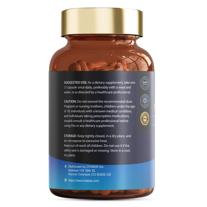 Totaria Magnesium Complex 700mg 12 in 1 Magnesium Supplement with Glycinate Citrate Malate Oxide Taurate Aspartate Orotate Magnesium Relaxation - OmniHealth US