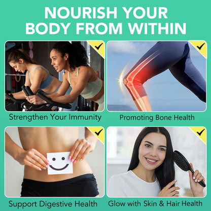 Sea Moss Black Seed Oil Ashwagandha Ginger, Sea Moss Capsule Supplement with Turmeric Burdock Root Bladderwrack Vitamin C Vitamin D3 Enhanced Immunity - OmniHealth US