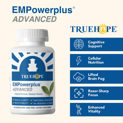 Truehope EMPowerplus Advanced Multivitamin for Women & Men - Broad-Spectrum Multivitamins & Chelated Minerals | 1000% Better Absorption - OmniHealth US