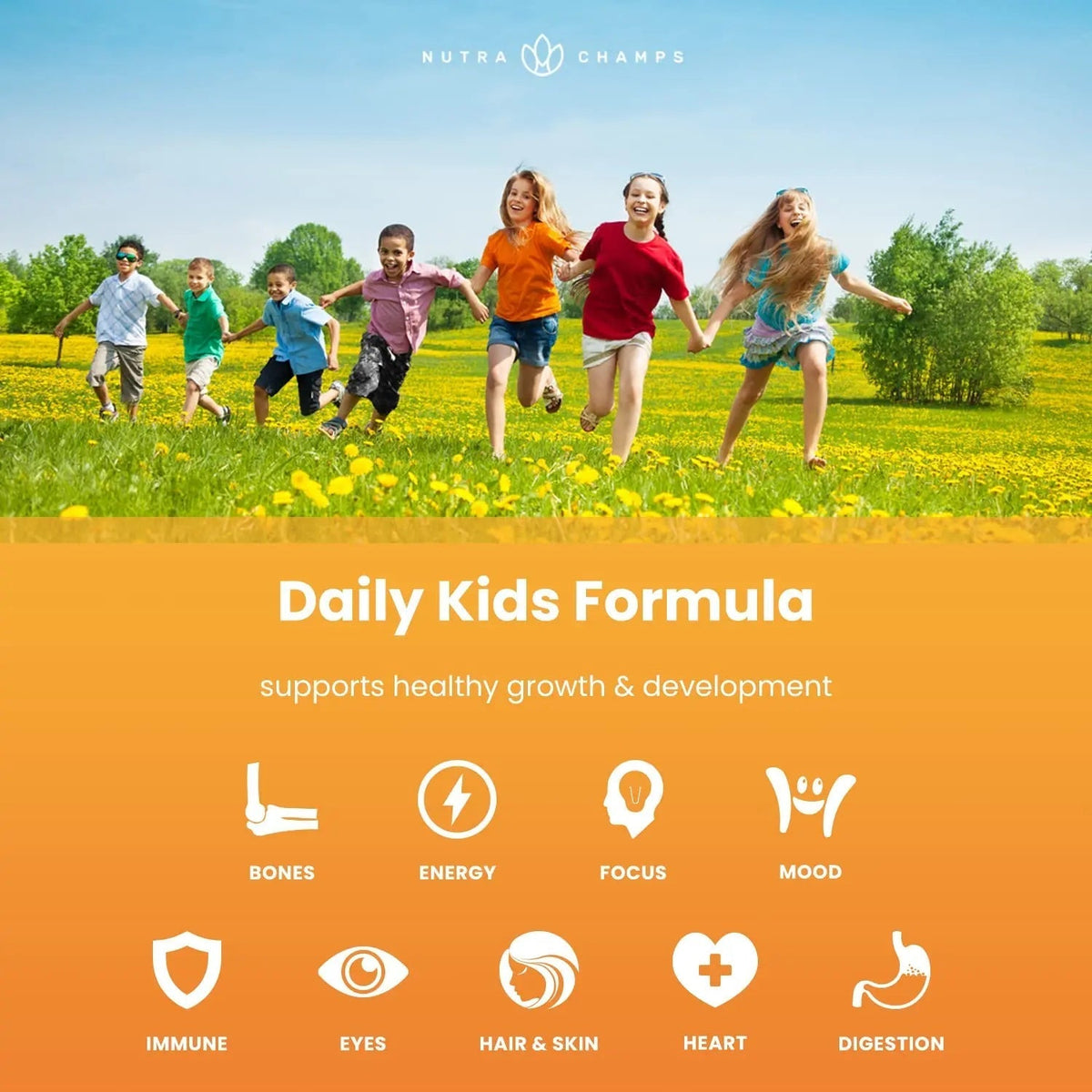 NutraChamps Kids Multivitamins & Kids Magnesium Gummies NutraChamps