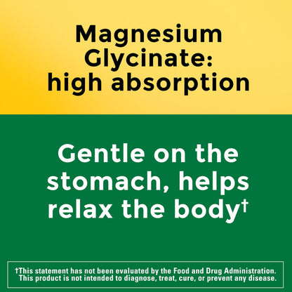 Nature Made High Absorption Magnesium Glycinate Gummies 100 mg per Serving, Muscle, Nerve, Bone and Heart Support - OmniHealth US