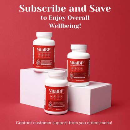Vital BP - Support for Normal Blood Pressure - Supports Blood Flow & Arteries - with CoQ10, L-Citrulline, and K2 & D3-60 Capsules - OmniHealth US