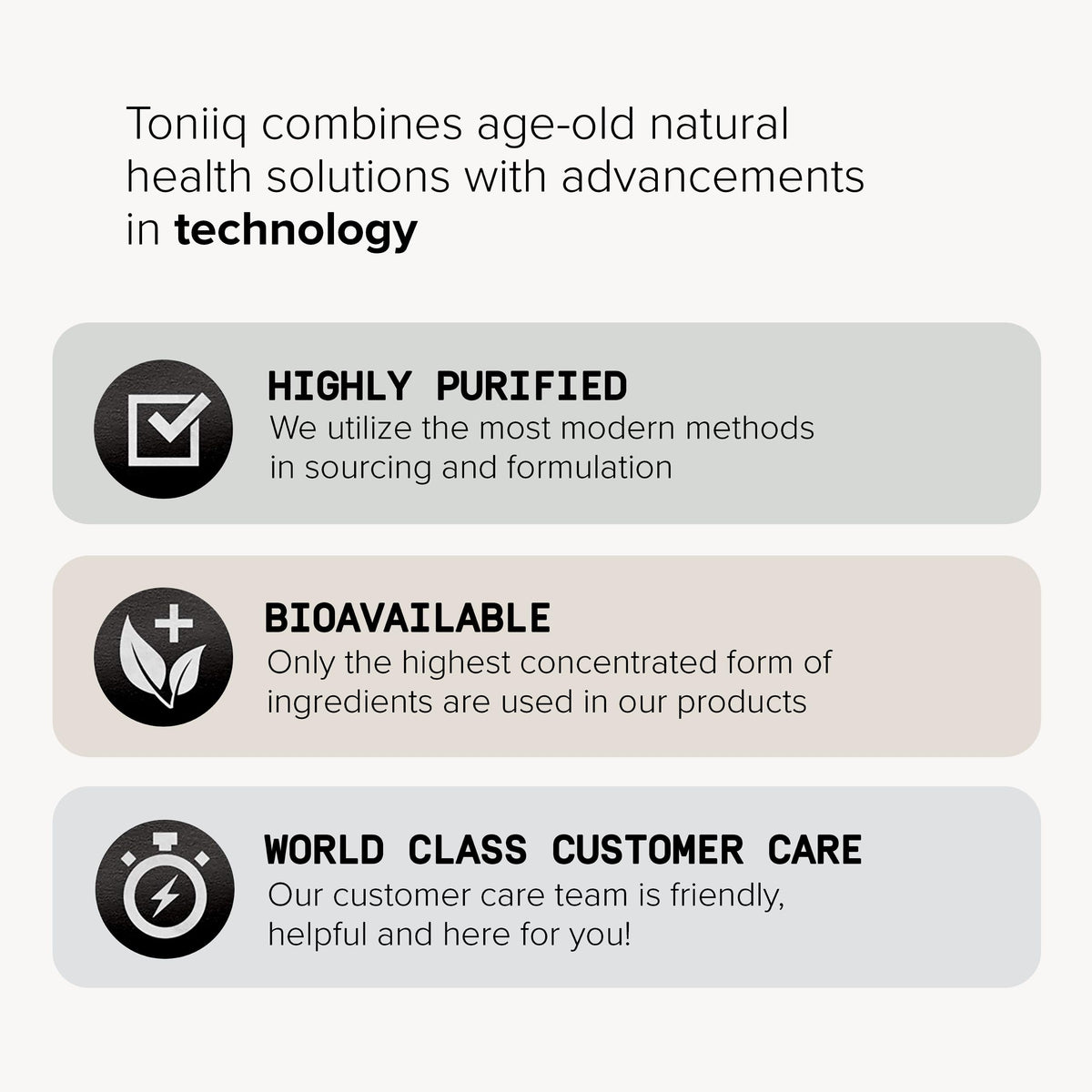 Toniiq Ultra High Strength Tribulus Capsules - 95% Steroidal Saponins - 1300mg Concentra ToniiqBuy Supplements Australia