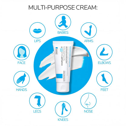 La Roche-Posay Cicaplast Balm B5, Healing Ointment and Soothing Therapeutic Multi Purpose Cream for Dry & Irritated Skin - OmniHealth US