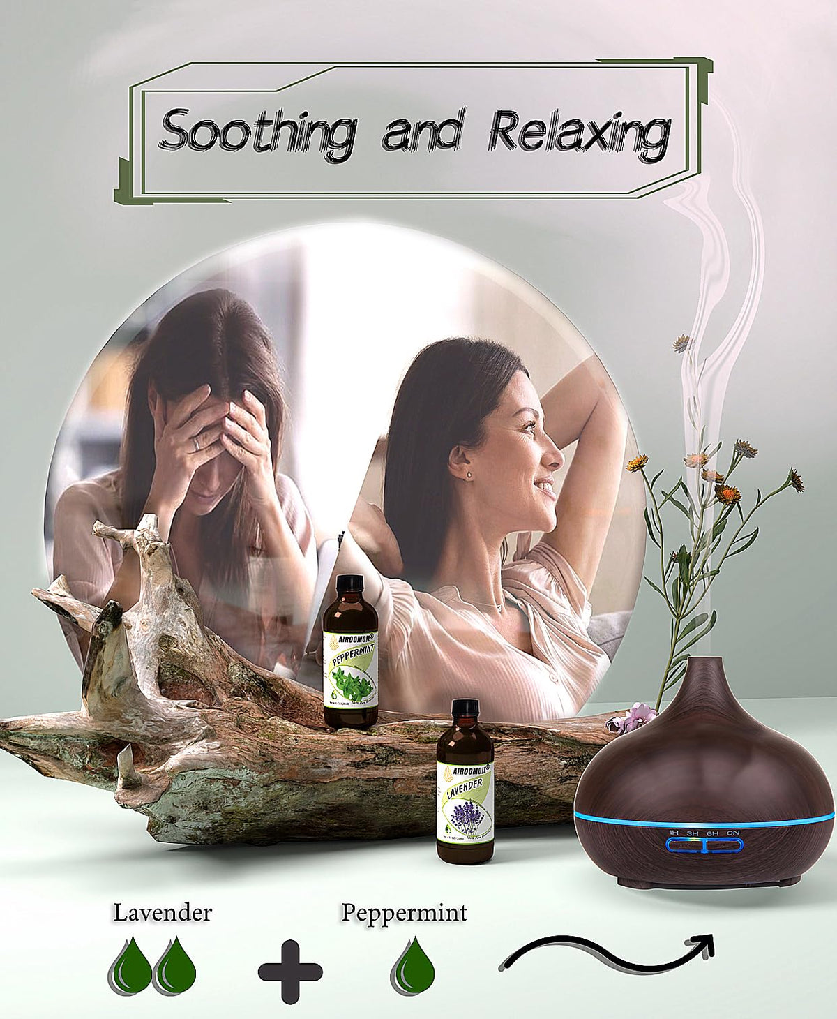 airoomoil Invigorating Peppermint Essential Oil for Showers Skin Use Shampoo Soap Ideal airoomoilBuy Supplements Australia