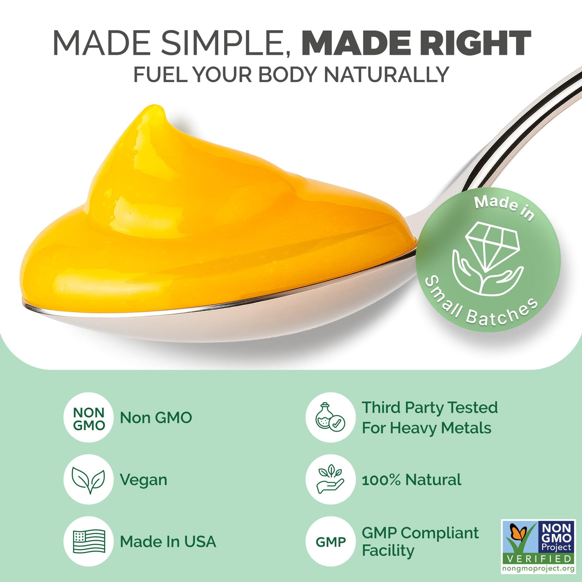 EverSmith Organics - Wildcrafted Irish Sea Moss Gel | Made in USA | Rich in Vitamins & Minerals | Sea Moss Gel Raw - OmniHealth US