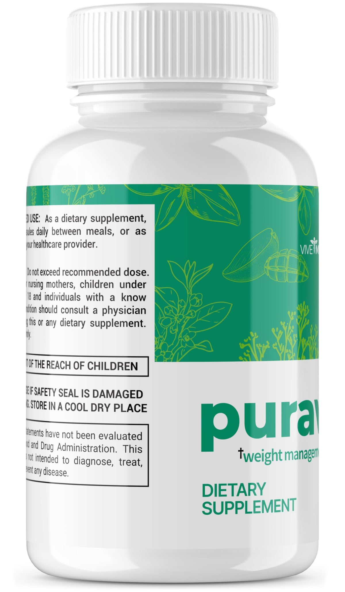 VIVE MD Puravive Premium Weight Management Capsules - Advanced Formula with 60 Non VIVE MDBuy Supplements Australia