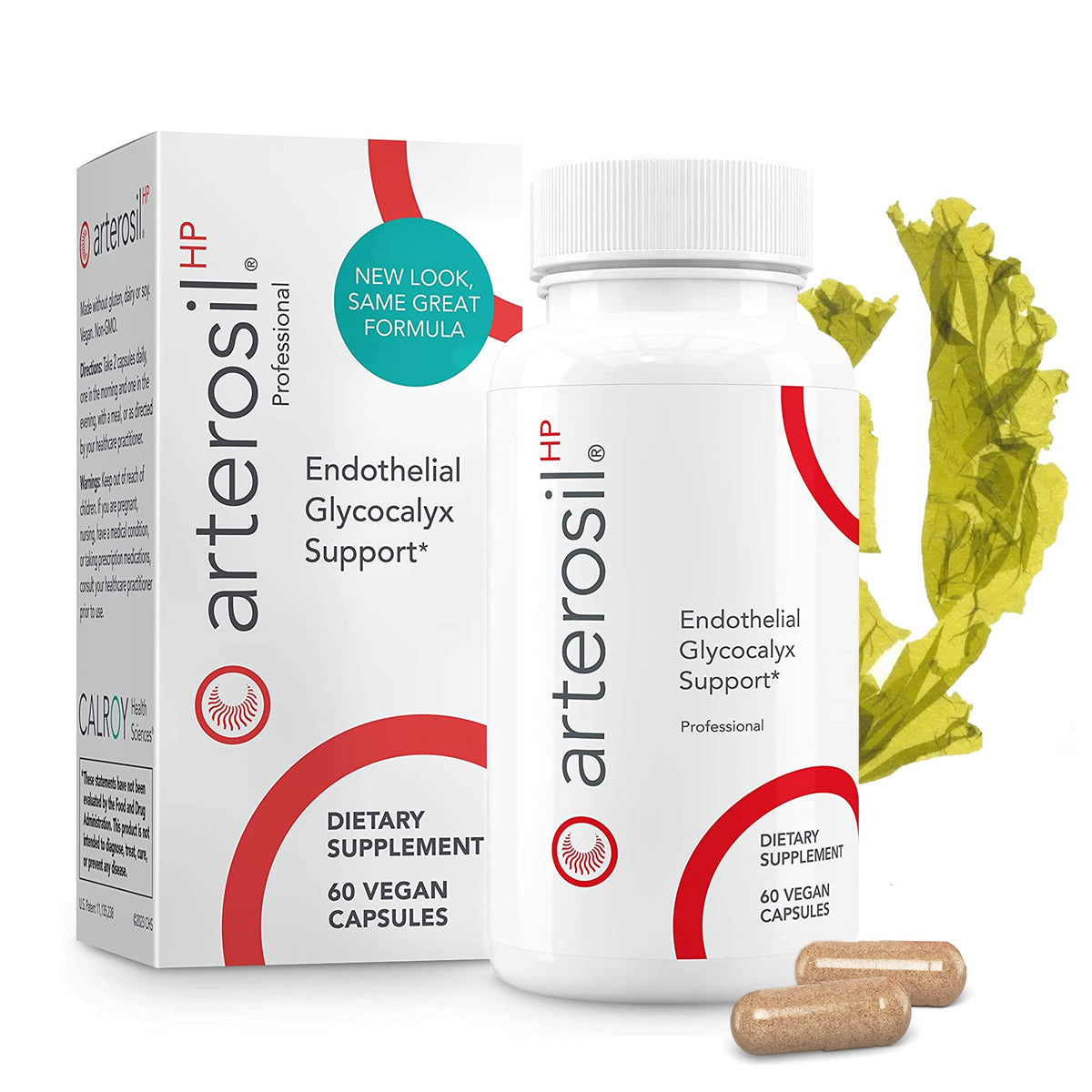 Calroy Health Sciences Arterosil HP Professional - Endothelial Glycocalyx Support - Heart Health Support - Artery Health Support - Circulation Support – MonitumRS - OmniHealth US