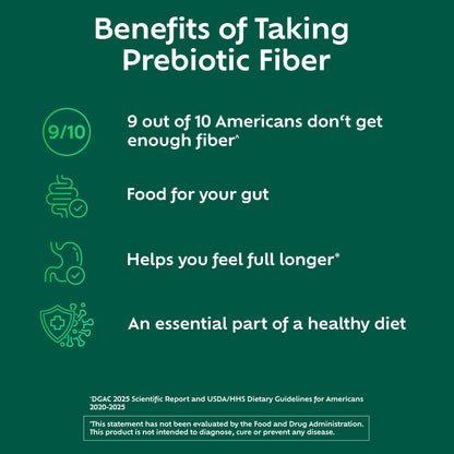 Benefiber On The Go Prebiotic Fiber Supplement Powder for Digestive Health, Daily Fiber, Unflavored - 28 Sticks (3.92 Ounces) - OmniHealth US