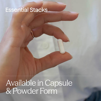 Essential Stacks Gut L-Glutamine Powder - Exclusively Made in USA - Pure L Glutamine Powder for Gut Health (60 Servings, Unflavored) - OmniHealth US