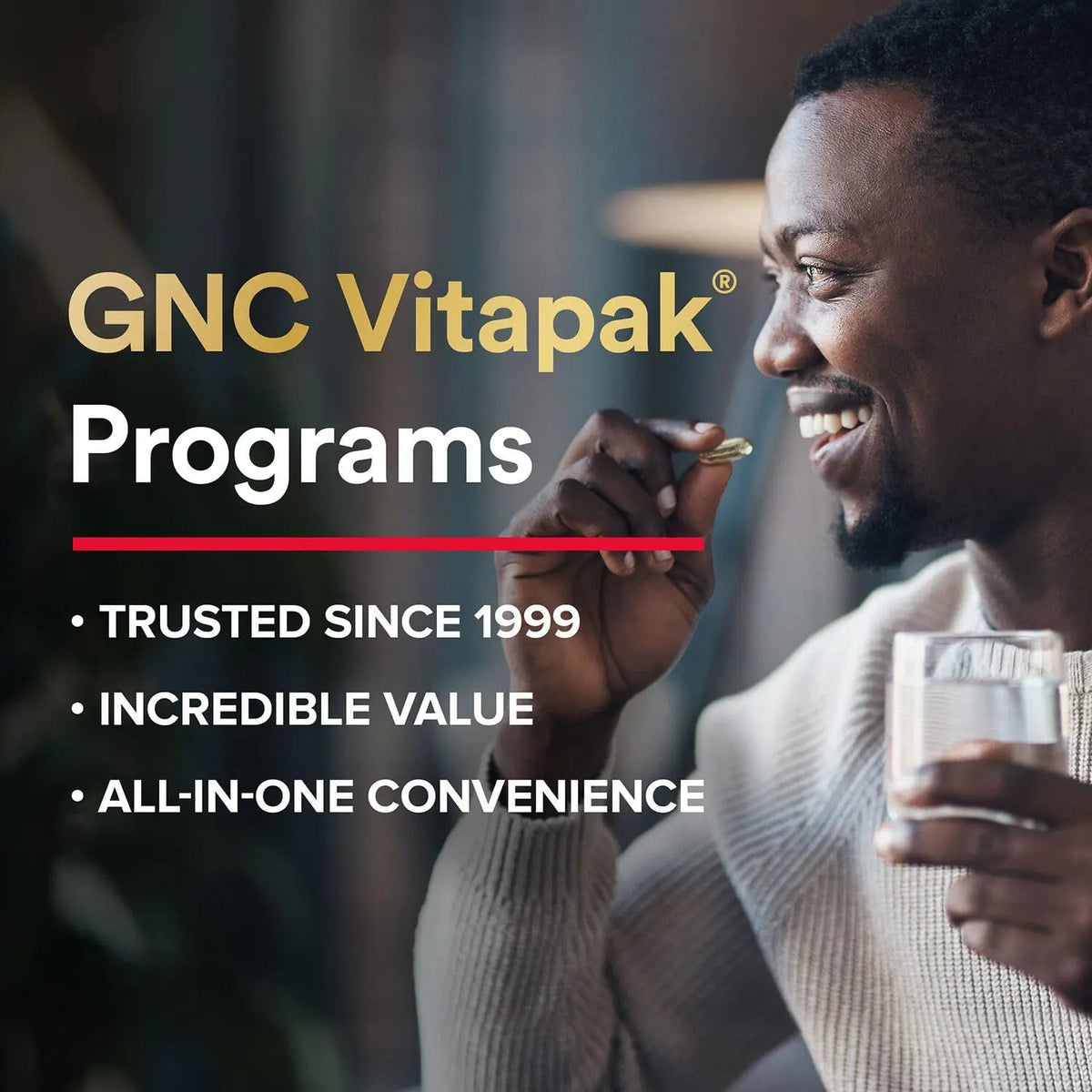 GNC Mega Men Joint Vitapak Program, Convenient Complete Nutrition, 3 Products in 1 Packet, Move Better, Comfort & Function GNC