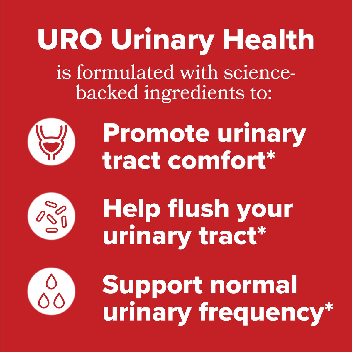 O Positiv URO Urinary Tract Health Supplement for Women, 60 Count (Pack of 1) - Urinary Support Vitamins with Pacran Complete Cranberry Extract - OmniHealth US