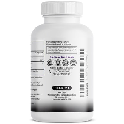 Bronson CLA 3000 Extra High Potency Supports Healthy Weight Management Lean Muscle Mass Non-Stimulating - OmniHealth US