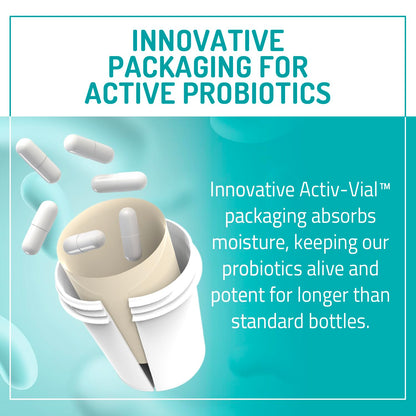 FarmHaven 60 Billion CFU Probiotic - 8 Probiotic Strains - Prebiotics & Postbiotics - Supports Digestive & Immune Health - Delayed Release - Shelf Stable - OmniHealth US