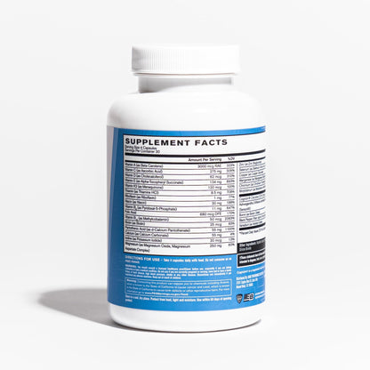 BARE PERFORMANCE NUTRITION, BPN Strong Multi-Vitamin, Foundational Health, Improved Mood and Sleep, Adaptogens, Improved Cognitive Health - OmniHealth US