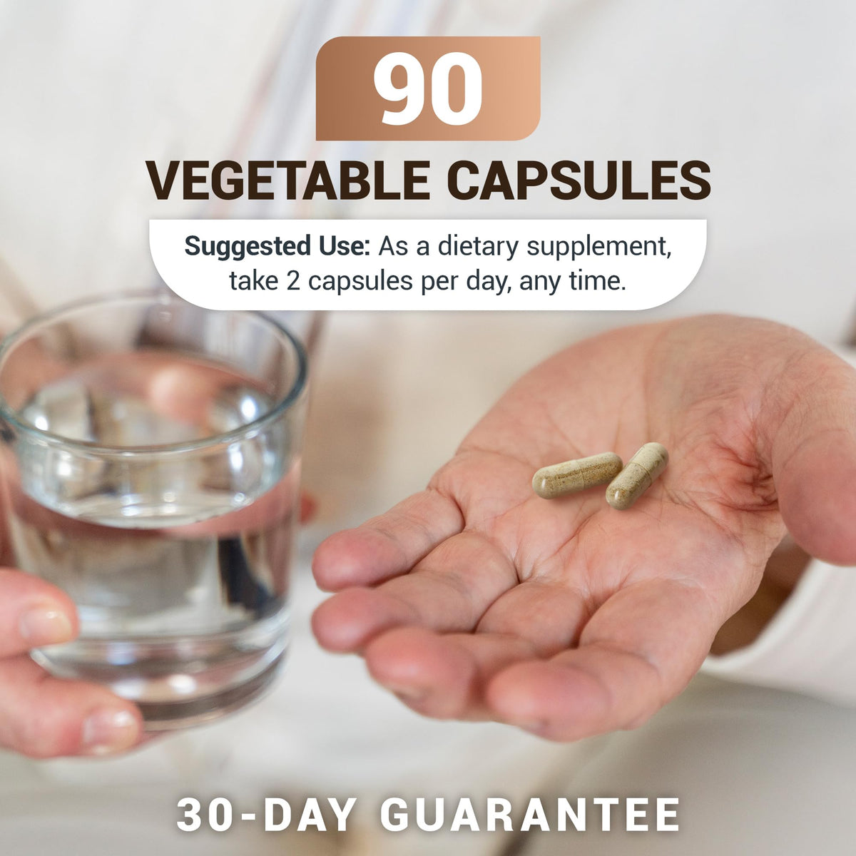 Dr. Berg All-in-One Vitamins for Hair, Skin, & Nails - Advanced Formula with Biotin, Saw Palmetto, DHT Blocker, & Trace Minerals - 90 Veg Capsules - OmniHealth US