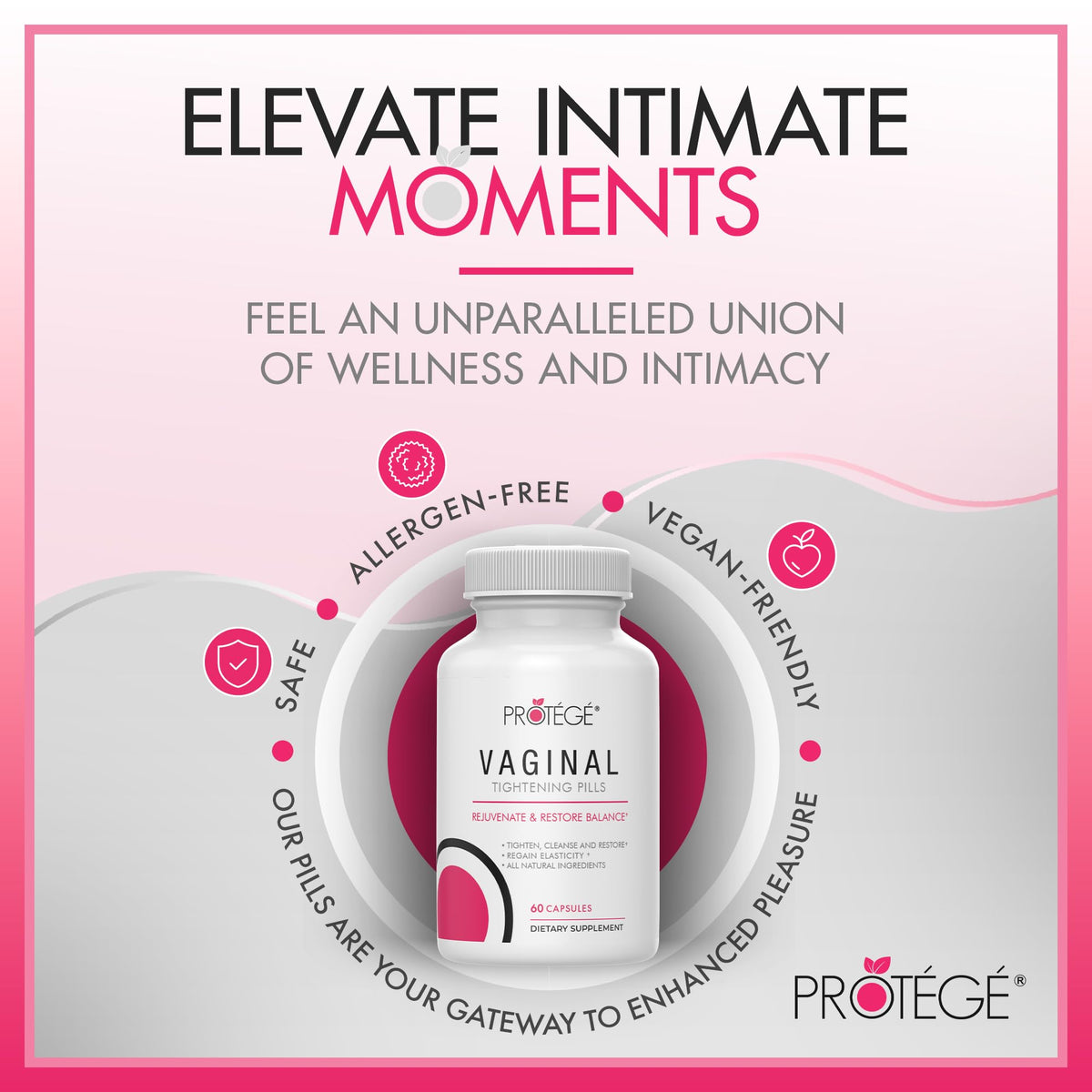 Protege Premium Vaginal Tightening Pills - Vaginal Tightening Products for Women - Vaginial Rejuvenation Protege BeautyBuy Supplements Australia