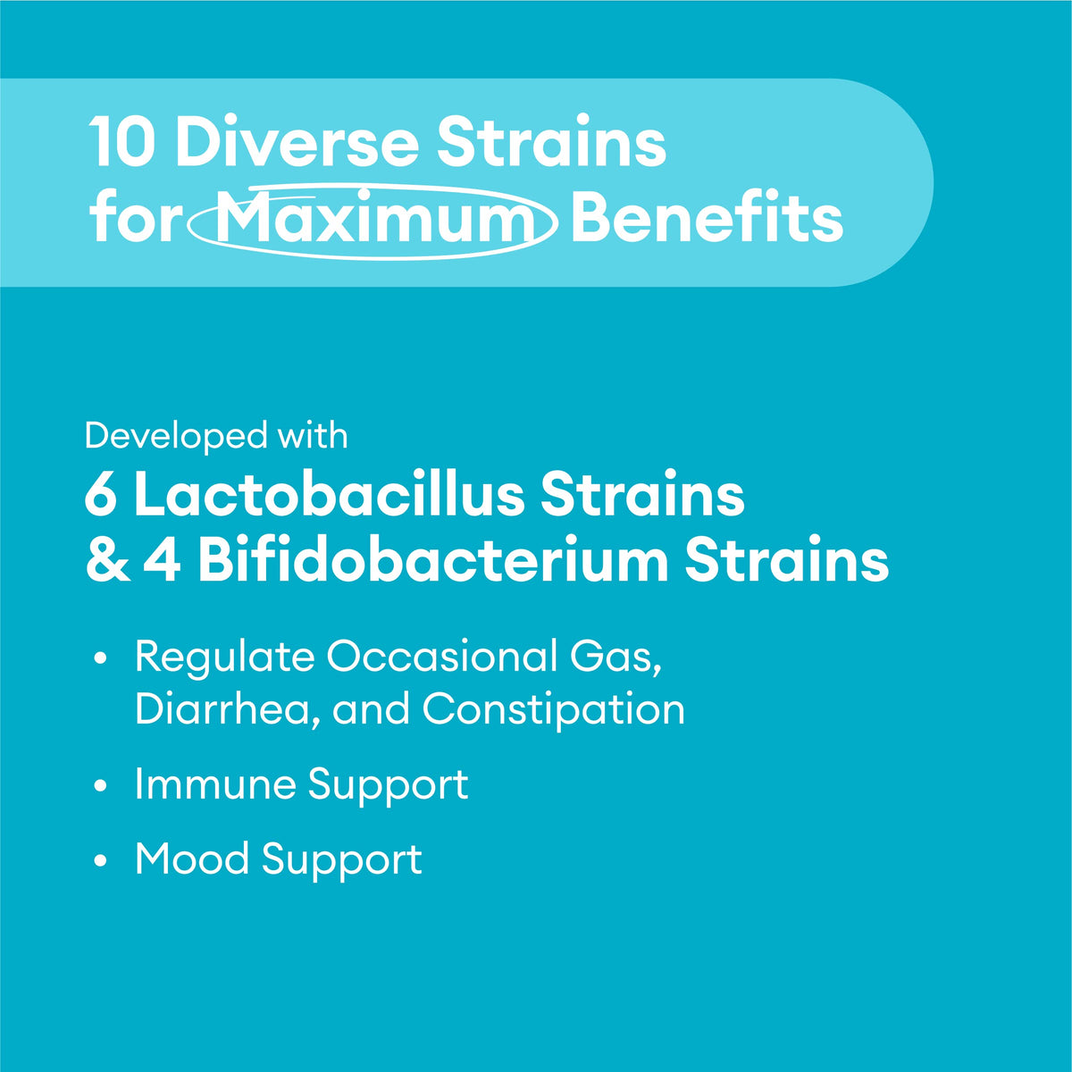 Physician's CHOICE Probiotics 60 Billion CFU - 10 Strains + Organic, 60ct