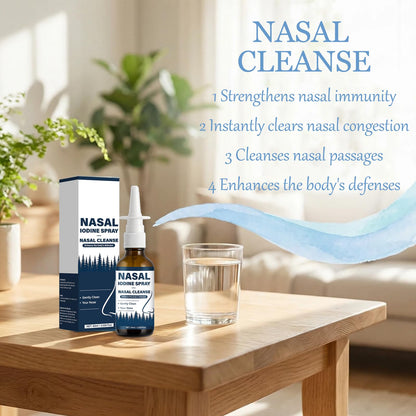 VIPUDA Nutramd Iodine Nasal Spray, Cleanses & Refreshes Your Nasal Passages, Iodine & Fulvic Acid Blend, 100% Natural Mineral Formula – 60 ml/2.029 fl.oz (1pc) VIPUDABuy Supplements Australia