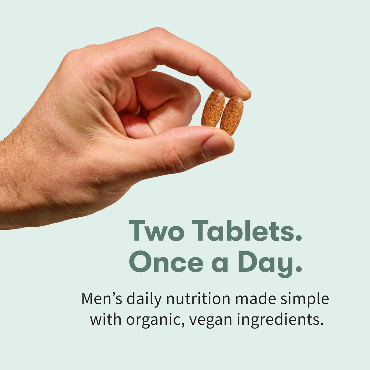 Garden of Life Organics Men's 40+ Multivitamin with Prostate Support, B12 & Vitamins – Vegan Daily Whole Food Multivitamin - OmniHealth US
