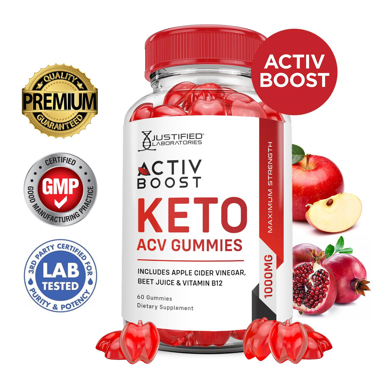 (10 Pack) Activboost Keto ACV Gummies Advanced Formula 1000MG Active Boost Keto Justified LaboratoriesBuy Supplements Australia