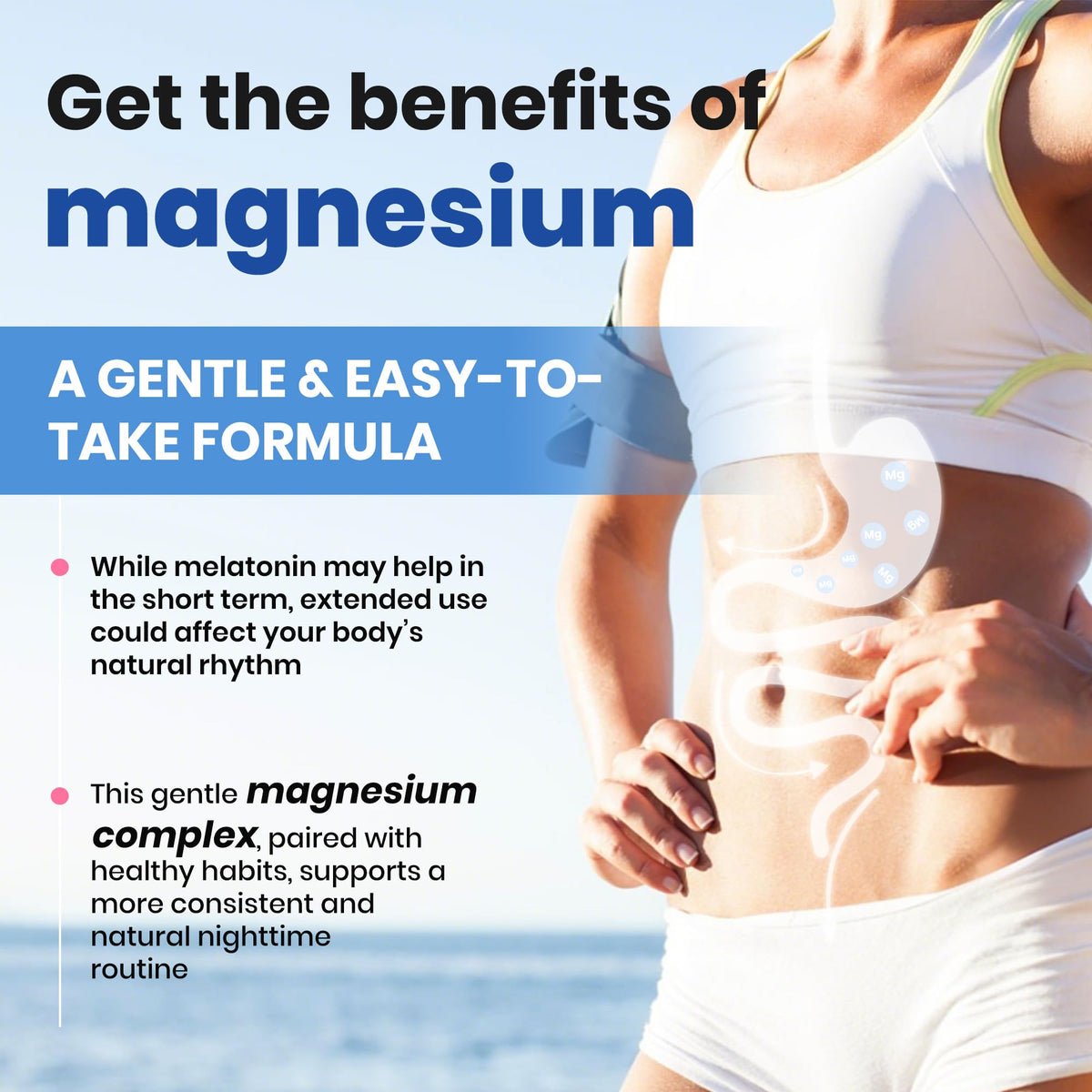 VEV DeepCalm Magnesium Complex for Women – 15-in-1 Glycinate & Citrate Capsules with Ashwagandha & L-Theanine – 120 Vegan Capsules - OmniHealth US