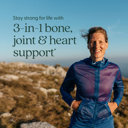 New Chapter Calcium Supplement - Bone Strength Plant-Based USDA Organic Calcium with Magnesium, Vitamin D3+K2, for Bone Health & Joint Mobility, Heart Support - OmniHealth US