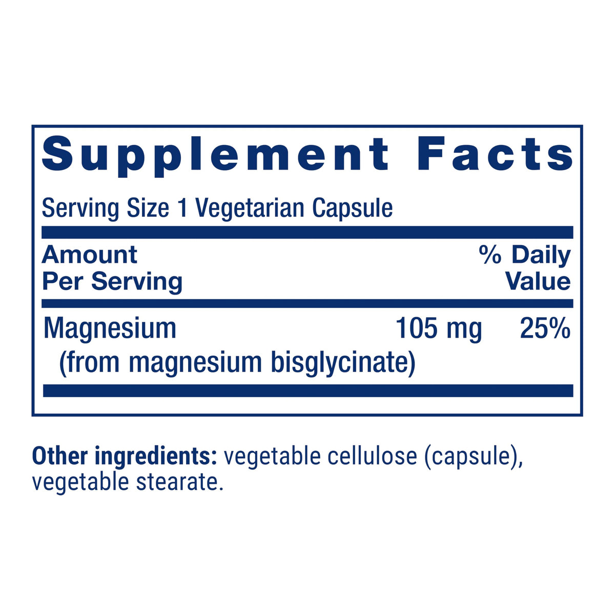 Life Extension Magnesium Glycinate, Heart Health, Bone Health, Nerve and Muscle Support, Highly absorbable, Gluten-Free, Non-GMO - OmniHealth US