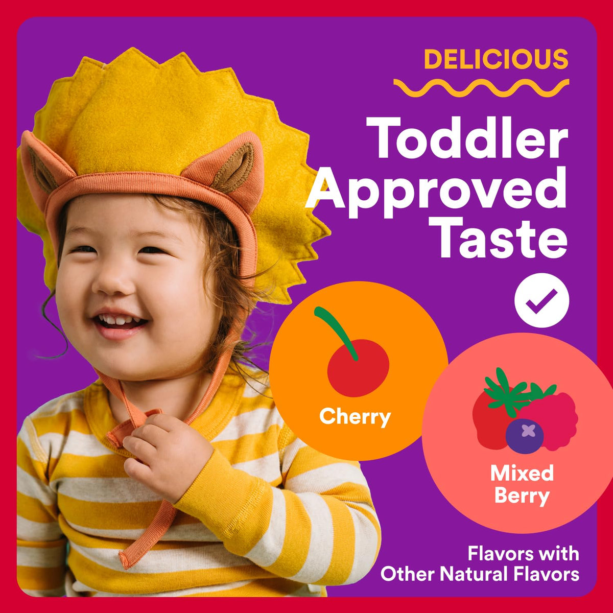 SmartyPants Organic Toddler Multivitamin Gummies: Probiotics, Omega 3 (ALA), Vitamin D3, C, Vitamin B12, B6, A, K & Zinc, Beta Carotene, Gluten Free - OmniHealth US