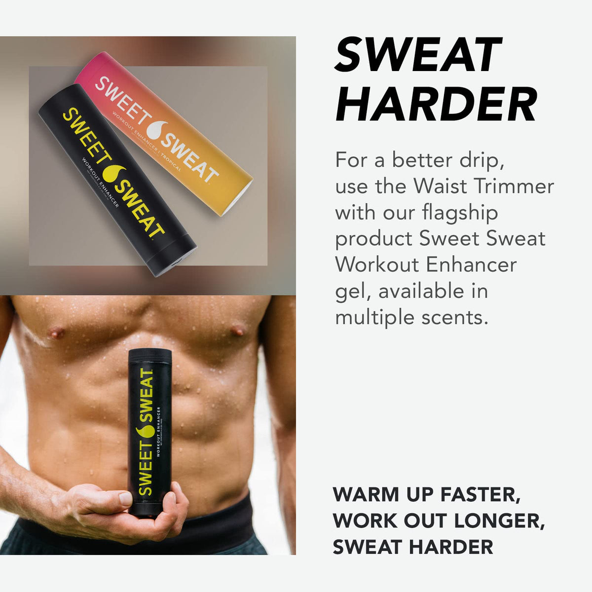 Sports Research Sweet Sweat Waist Trimmer Get More from Your Workout - Medium Sports ResearchBuy Supplements Australia