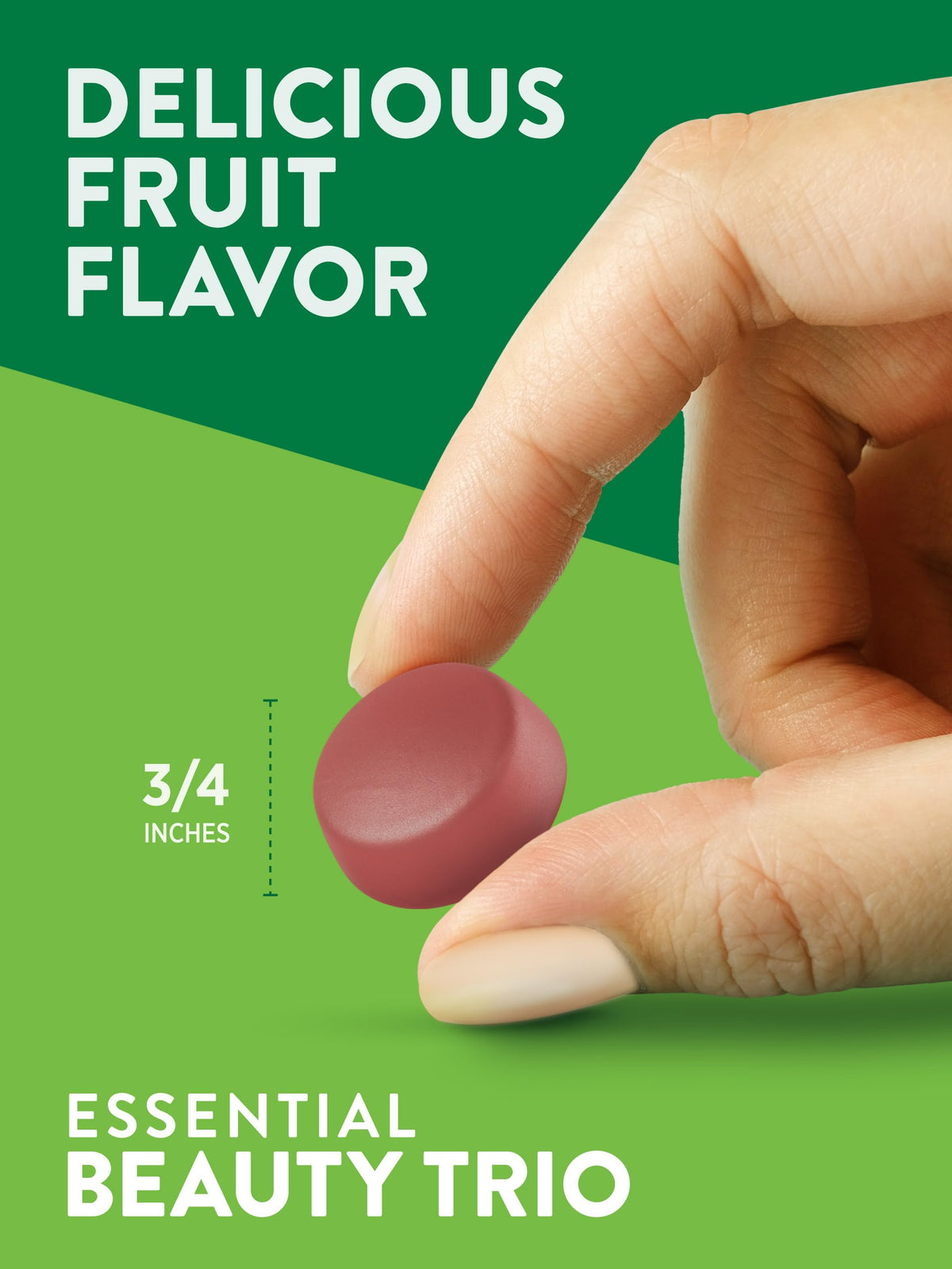 Nature's Truth Hair Skin and Nails Gummies | 80 Count | 2500mcg of Biotin | Vegan, Non-GMO, Gluten Free Supplement - OmniHealth US