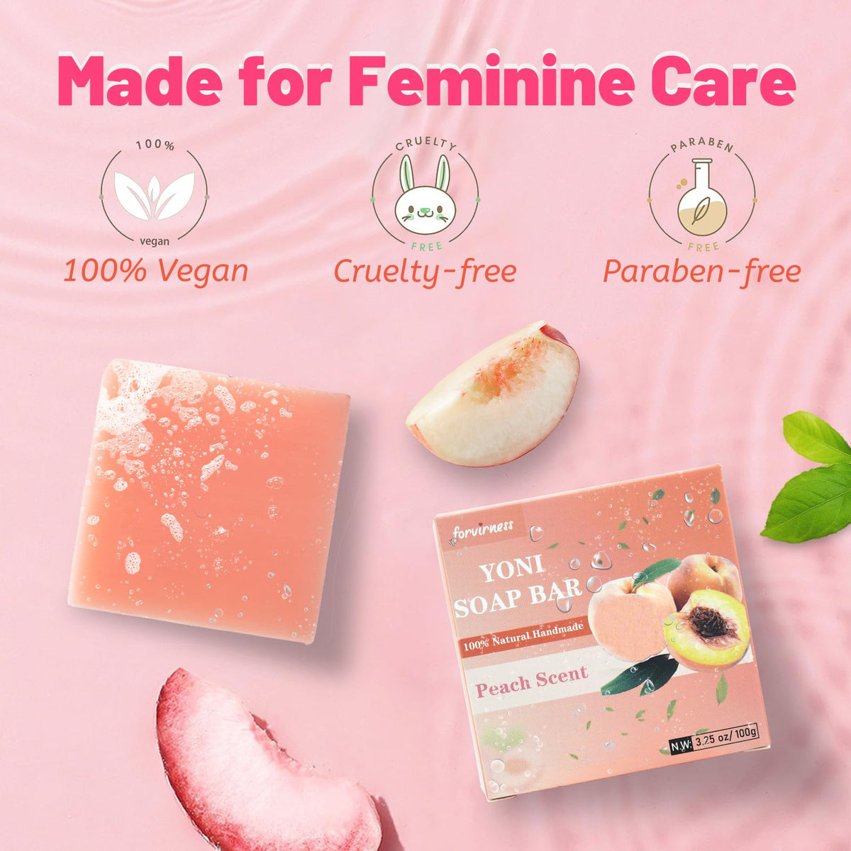 Yoni Wash Yoni Oil Yoni Bar Soap for Women ph Balance, Feminine Wash for Women Remove Odor forvirnessBuy Supplements Australia