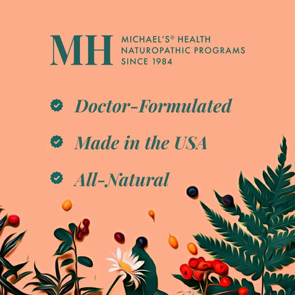 MICHAEL'S Health Naturopathic Programs for Women Multivitamin ? 90 Vegetarian Capsules ? Support for Energy, Hair, Skin and Nails ? 30 Servings MICHAEL'S