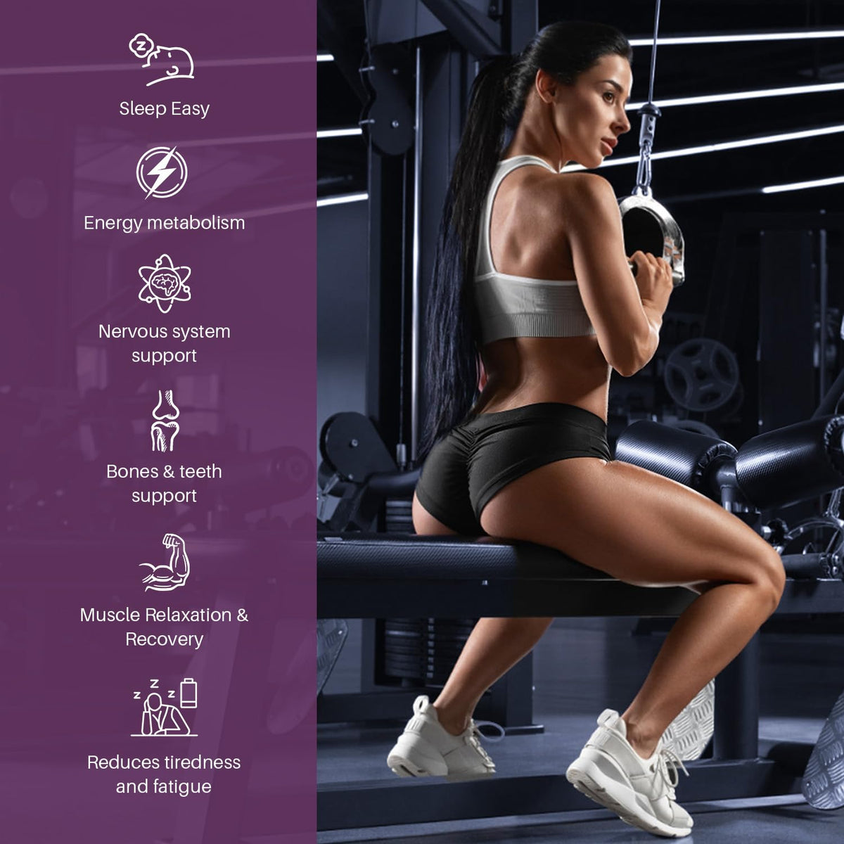 Totaria Magnesium Complex 700mg 12 in 1 Magnesium Supplement with Glycinate Citrate Malate Oxide Taurate Aspartate Orotate Magnesium Relaxation - OmniHealth US