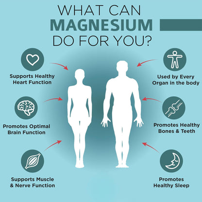 OmniBiotics Magnesium Glycinate Supplement – with 100% Pure Albion TRAACS Bisglycinate Chelate for Sleep, Muscle - OmniHealth US