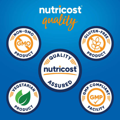Nutricost High Potency Vitamin B Complex 460mg, 120 Capsules - with Vitamin C - Energy NutricostBuy Supplements Australia