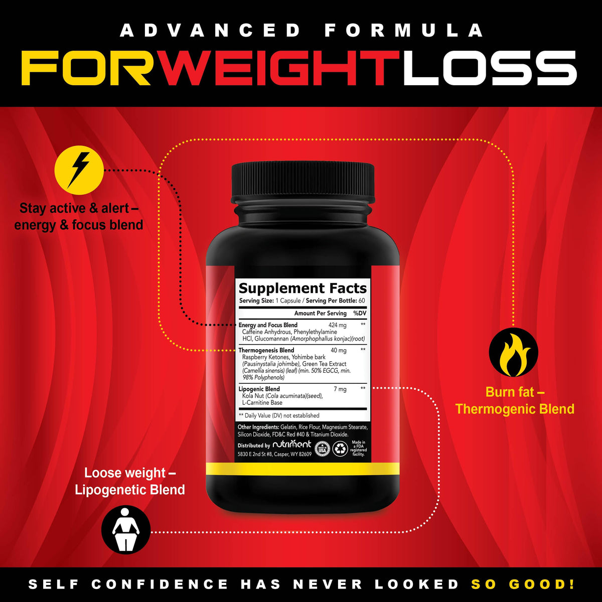 Nutriment Quick Ten - Best Weight Loss Pills - Natural Metabolism Booster NutrimentBuy Supplements Australia