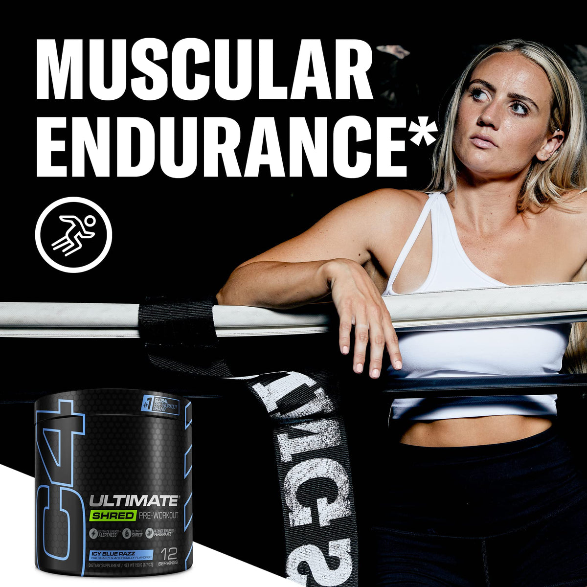 Cellucor C4 Ultimate Shred Pre Workout Powder, Fat Burner for Men & Women, Metabolism CellucorBuy Supplements Australia