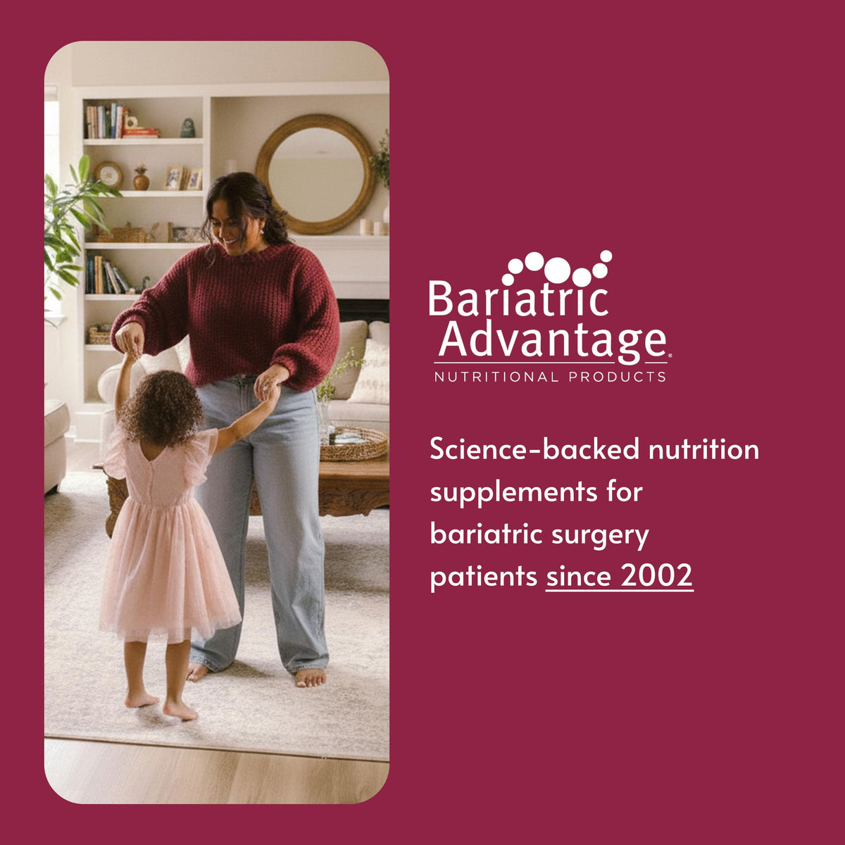 Bariatric Advantage Ultra Multivitamin with Iron - Ultra Multi with Iron - Capsule Format Multivitamin - Provides Full Complex of B Vitamins - OmniHealth US