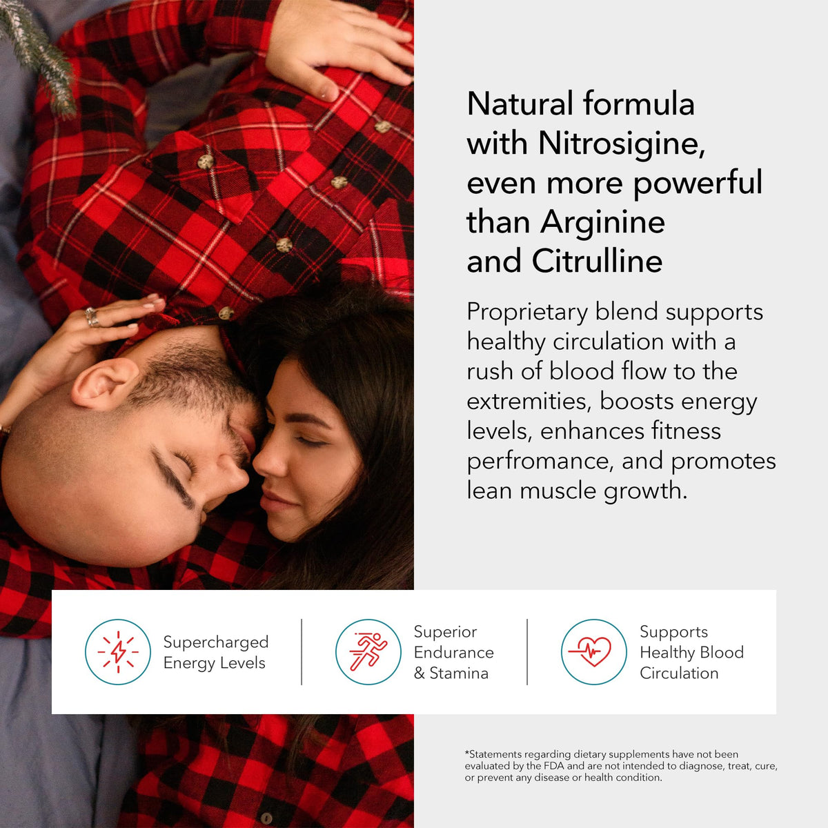Juvenon BloodFlow-7 XXXL Nitric Oxide Supplements for Men & Women - More Powerful, Longer Lasting Natural Nitric Oxide Booster with Nitrosigine® + S7® - OmniHealth US