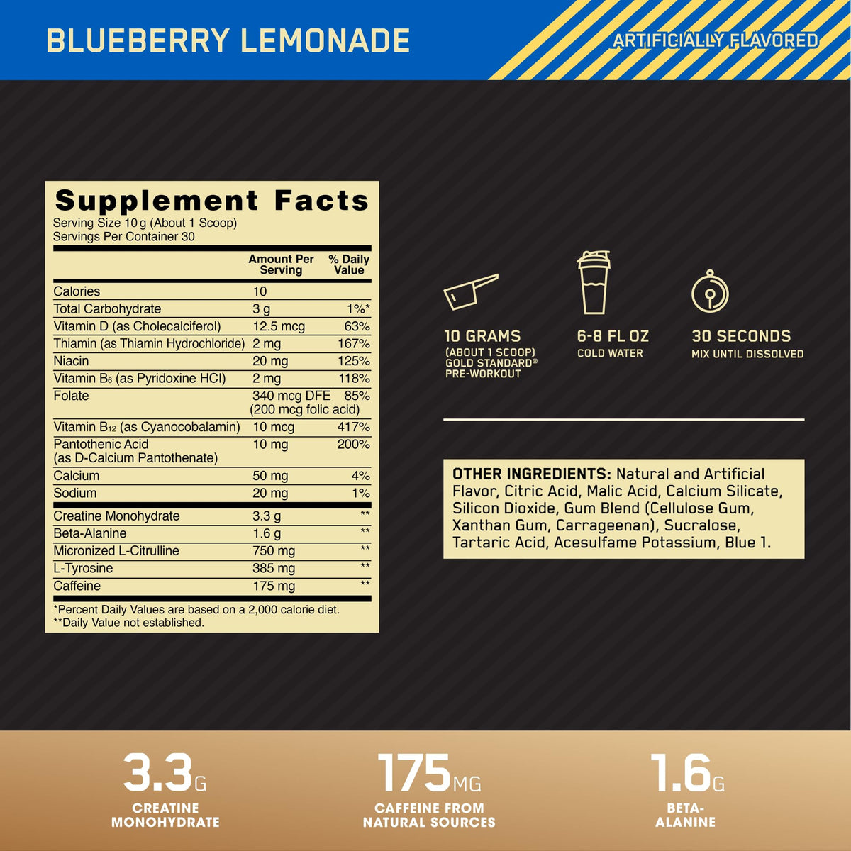 Optimum Nutrition Gold Standard Pre-Workout & Gold Standard 100% Whey Protein Optimum NutritionBuy Supplements Australia