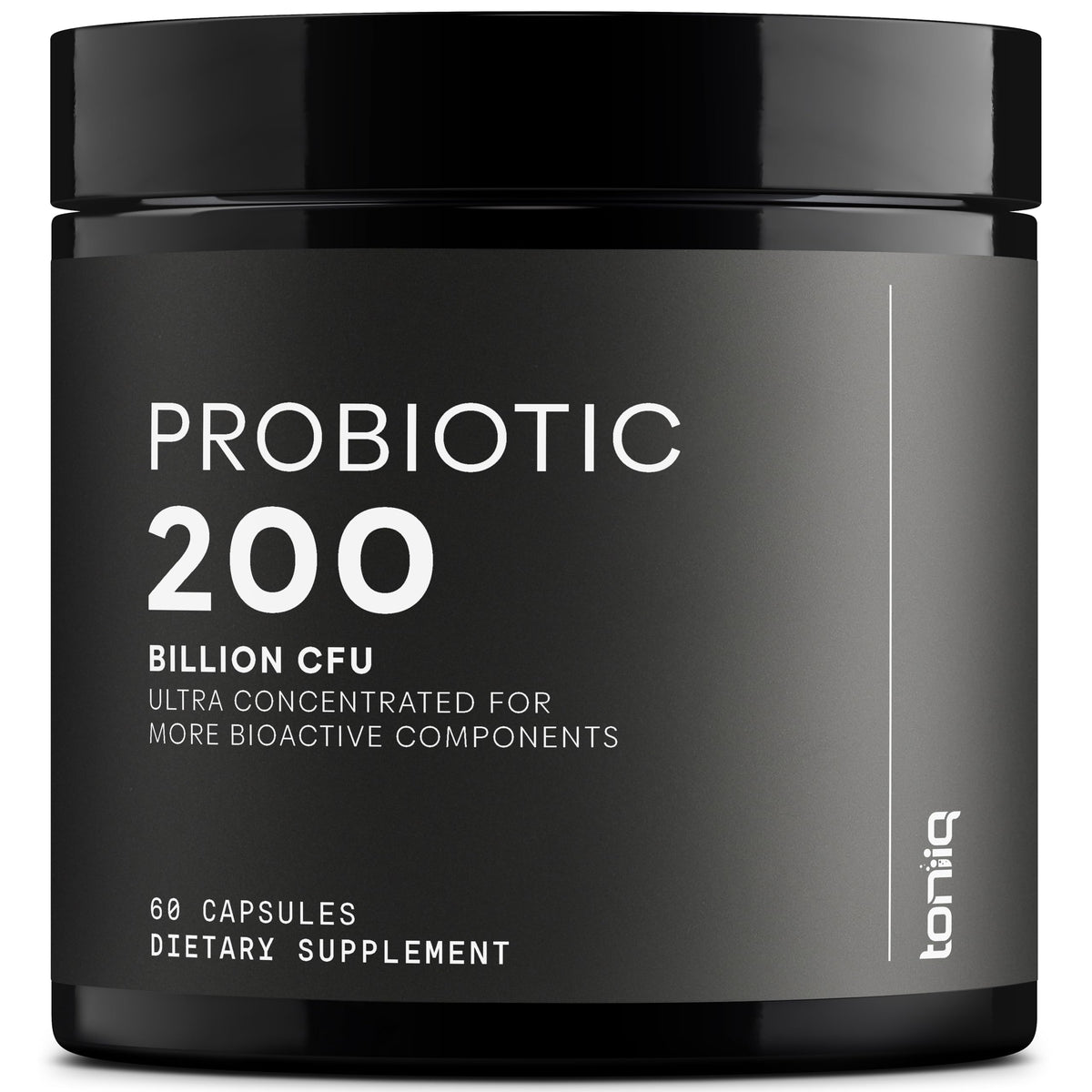 Toniiq 200 Billion CFU Probiotic Supplement 30 Verified Third-Party Tested Strains - Fully Shelf-Stable Probiotics Formula - OmniHealth US