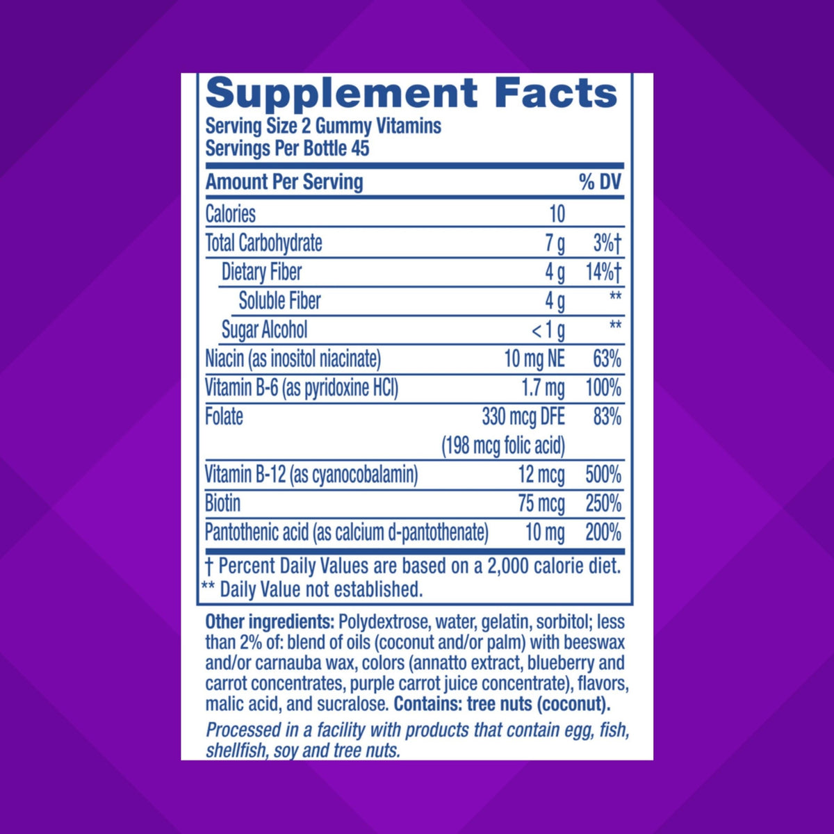 Vitafusion Fiber Well Fit Gummies Supplement, 90 Count (Packaging May Vary) - OmniHealth US