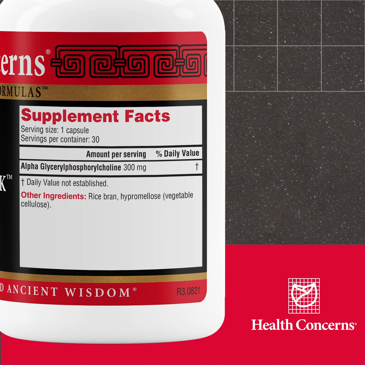 Health Concerns Cogni-Spark – Brain Support for Memory, Focus, and Mental Clarity – Alpha-GPC Choline Supplement for Cognition, Nerve Function & Longevity - OmniHealth US